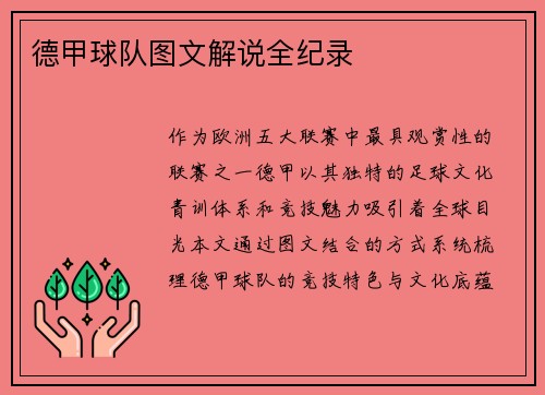 德甲球队图文解说全纪录